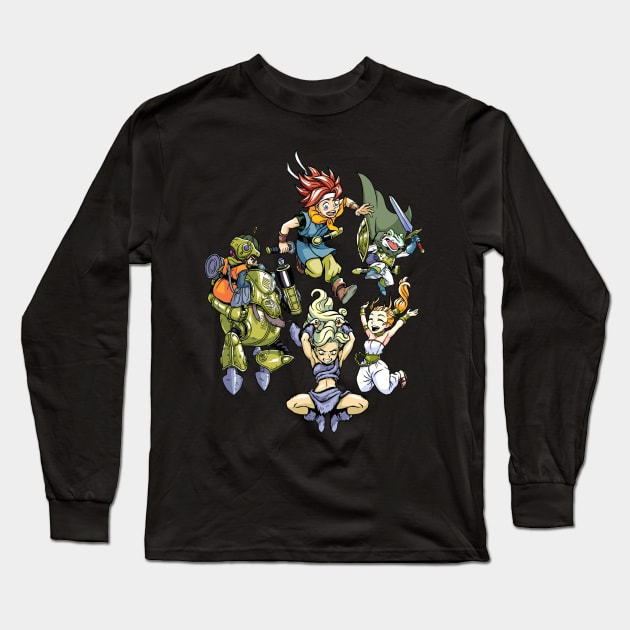 Chrono Crew! Long Sleeve T-Shirt by JMcG